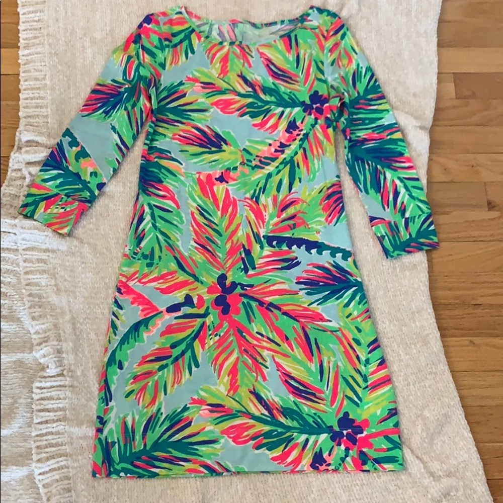 Lily Pulitzer cotton shirt dress XS